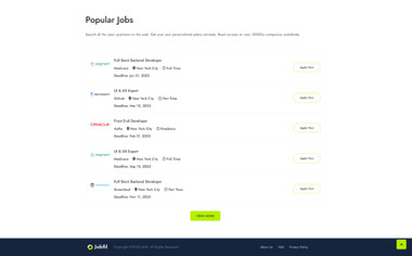 Jobfil - Job Portal HTML Website Template #352522