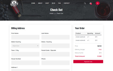 Vwine - Online wine shop React JS Website Template #235680