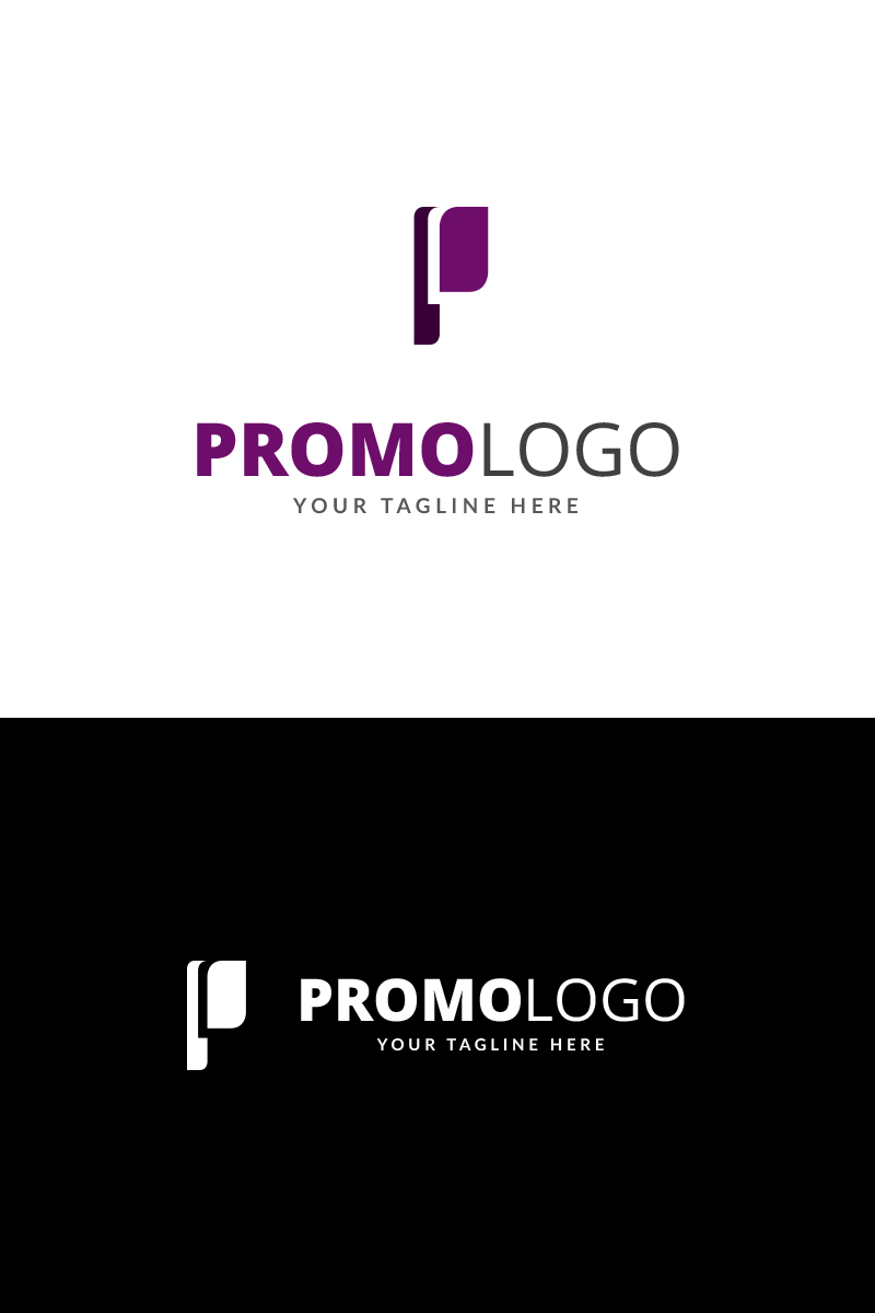 promo p letter logo template 69433 letter p template