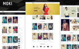 Moki - Multipurpose 126 PSD Template Bootstrap psd motiv Malý screenshot Responzivní PSD šablona "Moki - Multipurpose 126 PSD Template"