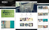 Moki - Multipurpose 126 PSD Template Bootstrap psd motiv Malý screenshot Responzivní PSD šablona "Moki - Multipurpose 126 PSD Template"