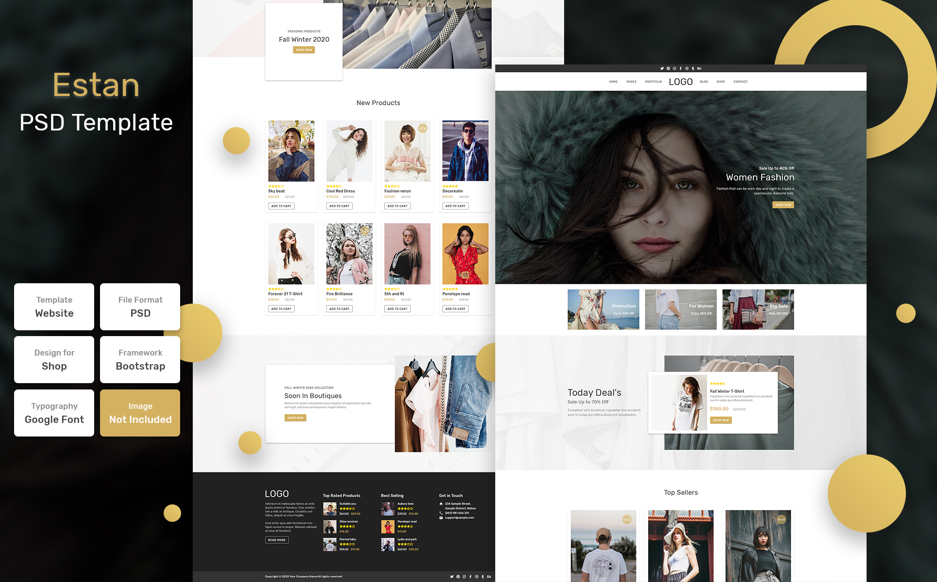 Download PSD шаблон "Estan - Store Material PSD Template" / Estan - Store Material PSD Template - PSD шаблон на тему графика design,template,web,website,web design,landing page,page,web template,landing,business,marketing,digital,seo,blog,portfolio,services,responsive,agency