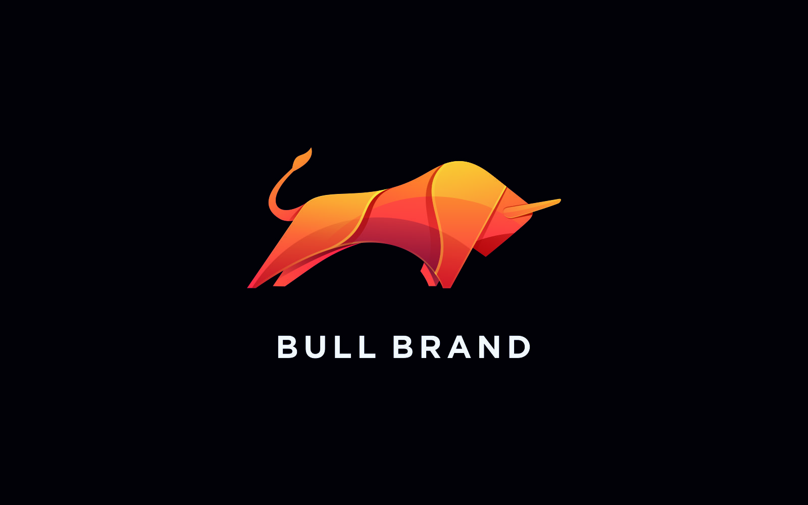 Download Шаблон логотипа "BullBrand Colorful Logo Template" / BullBrand Colorful Logo Template - Шаблон логотипа на тему графика illustration,template,colorful,gradient,bull,modern,animal,simple mascot,mascot,sport,logo,design,sign