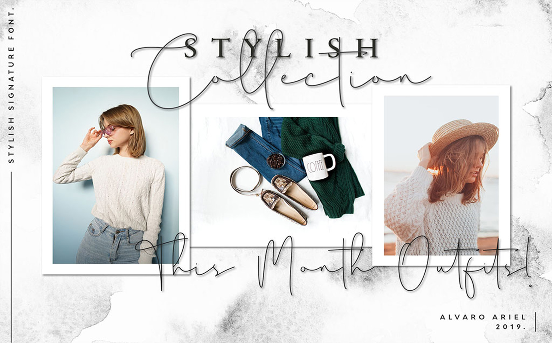 Download Шрифт "Dark Saturday Font" / Dark Saturday Font - Шрифт на тему графика handwritten,script,signature,fonts,design,stylish,casual,branding,fashion