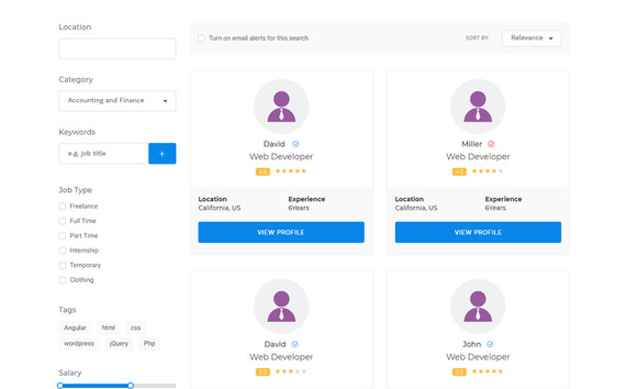 Jobster Html Template Jobster - Job Board Website Template #71496