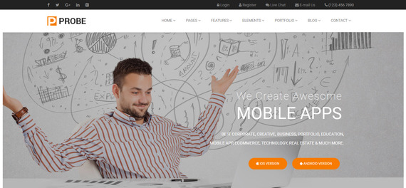 Probe - Responsive Multipurpose Joomla 5 Template #78760