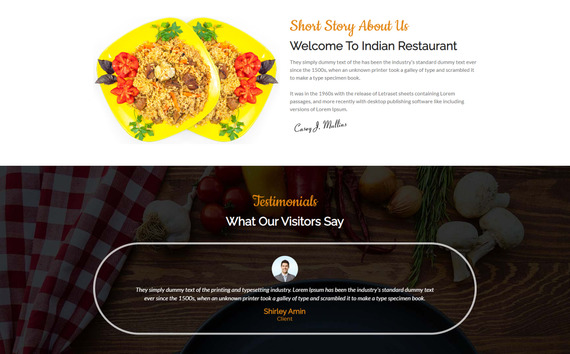 Eatery - Restaurant WordPress Theme #209864