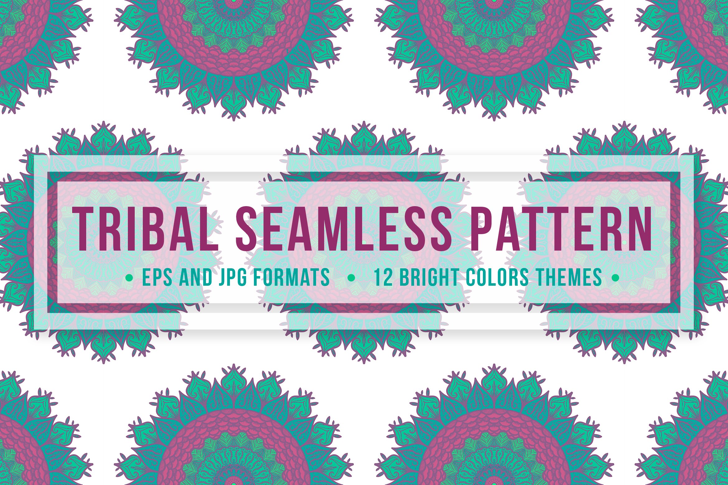 Download Pattern "240 Mandala Seamless Bundle Pattern" / 240 Mandala Seamless Bundle Pattern - Pattern на тему графика wedding,invitation,card,vintage,hand-drawn,illustration,bundle,design,template,retro,greeting,blog,packaging,fashion,elements,decorative,ornamental,vector,floral,clothing,boho,texture,fabric,