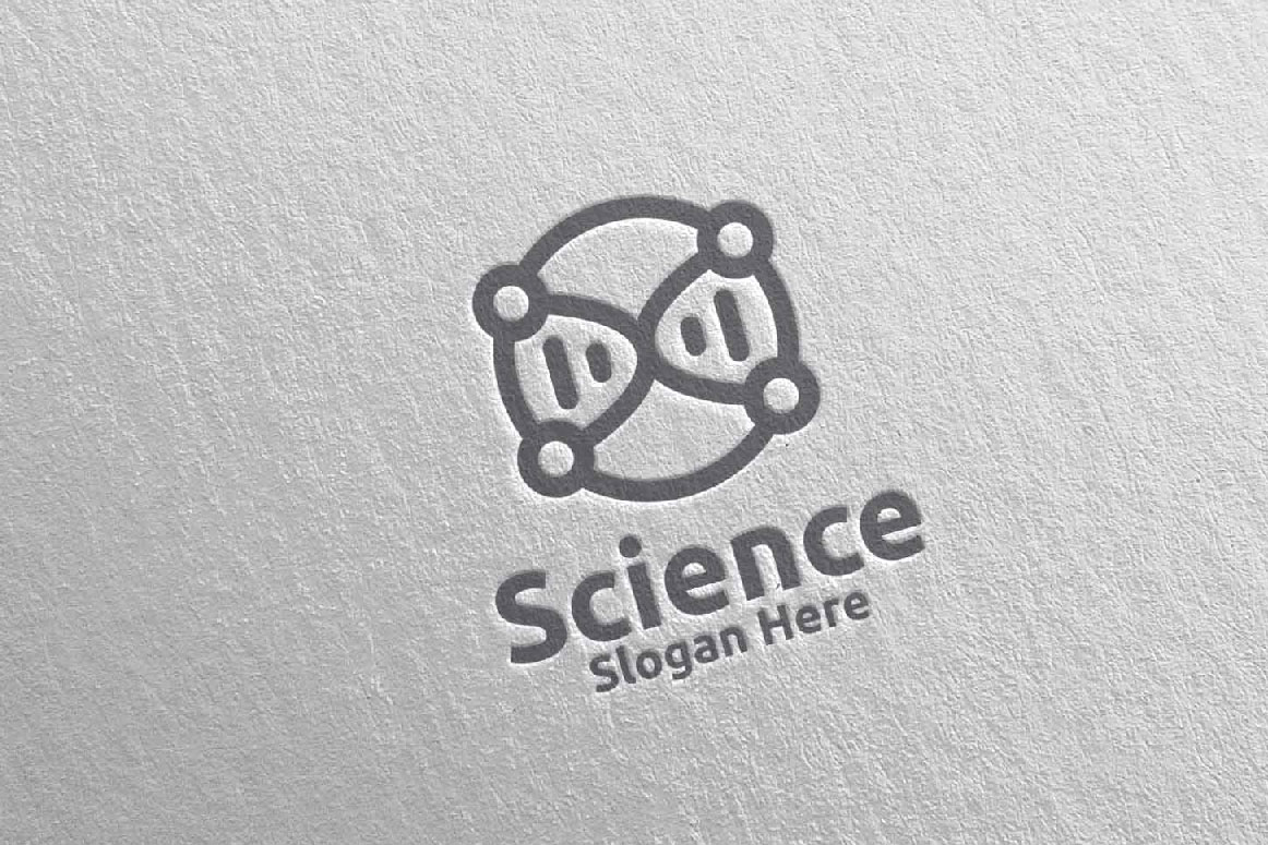 Download Шаблон логотипа "Science and Research Lab Design Concept Logo Template" / Science and Research Lab Design Concept Logo Template - Шаблон логотипа на тему графика microbiology,dna,drug,environment,ecology,education,health,laboratory,lab,chemistry,biotechnology,biology,logo,research,science,bio,pharmacy,atom,technology,scientific