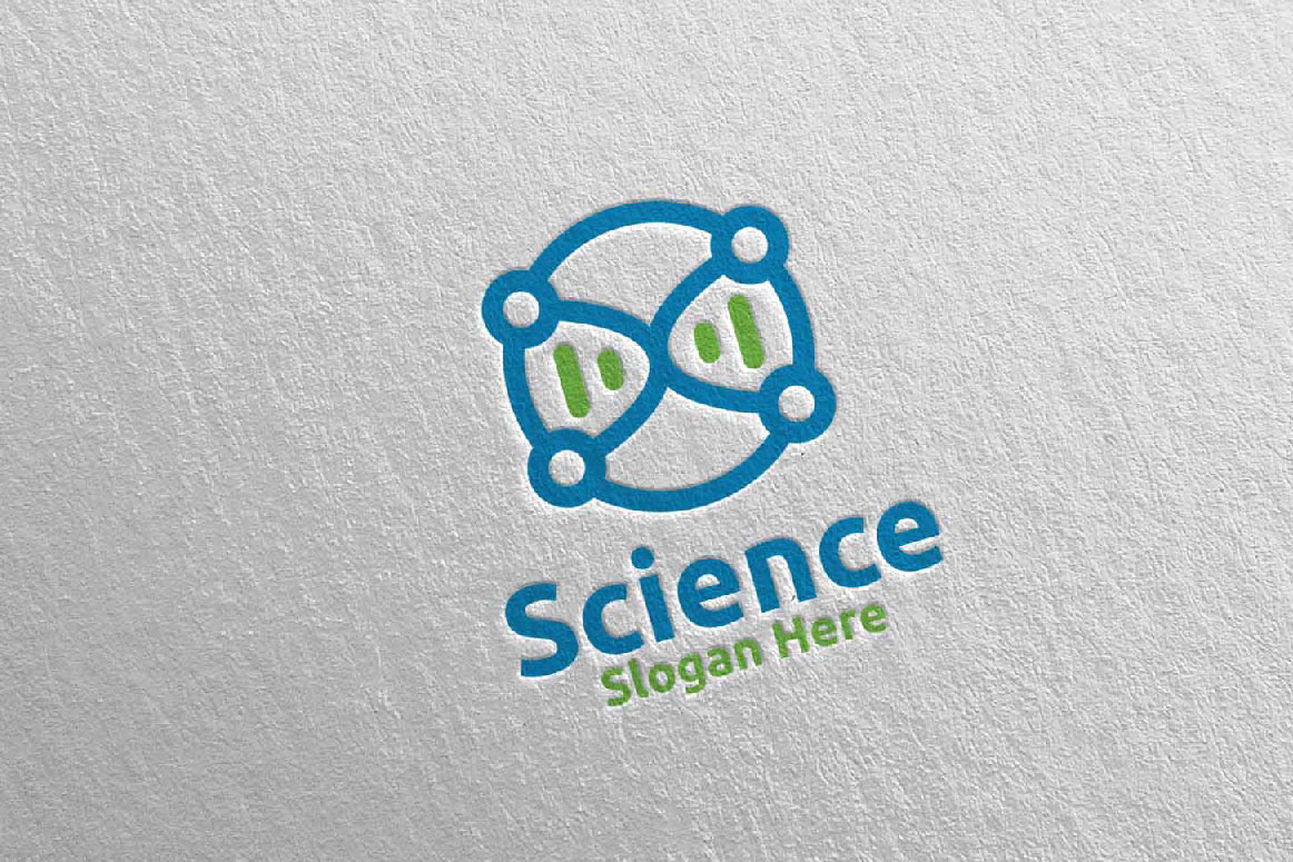Download Шаблон логотипа "Science and Research Lab Design Concept Logo Template" / Science and Research Lab Design Concept Logo Template - Шаблон логотипа на тему графика microbiology,dna,drug,environment,ecology,education,health,laboratory,lab,chemistry,biotechnology,biology,logo,research,science,bio,pharmacy,atom,technology,scientific