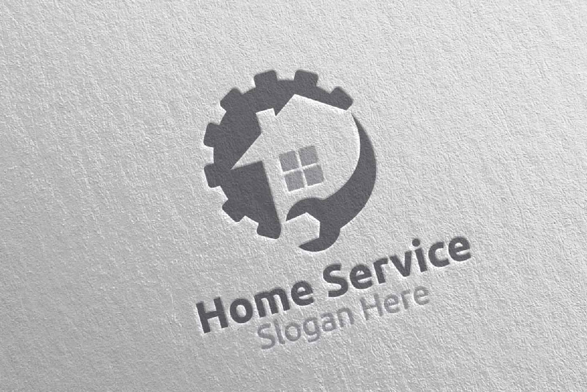 Download Шаблон логотипа "Real Estate and Fix Home Repair Services 16 Logo Template" / Real Estate and Fix Home Repair Services 16 Logo Template - Шаблон логотипа на тему графика fix,air conditioning,construction,electrical,fire,heating,home,pipe,plumbing,service,real estate,handyman,tool,logo,painting,renovation,repair,solution,solutions,technician
