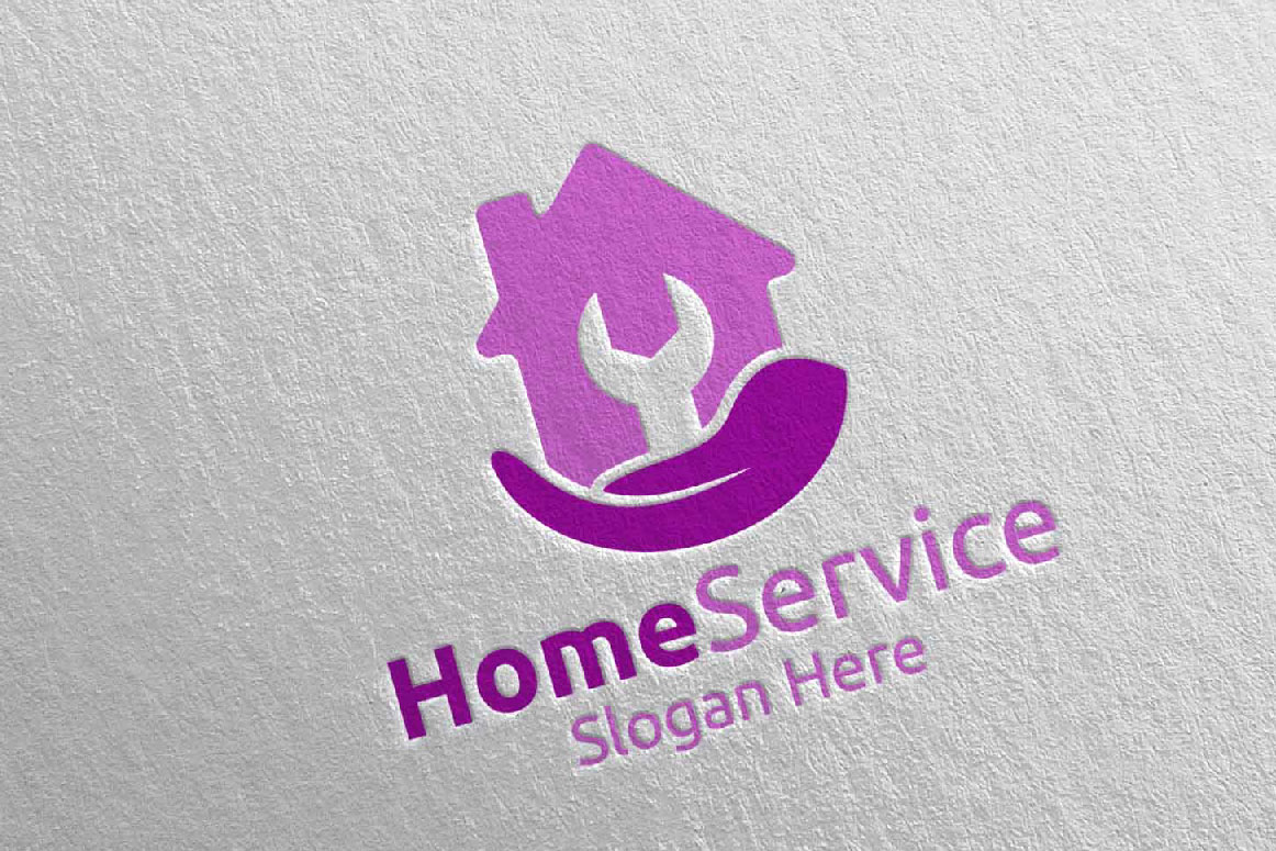 Download Шаблон логотипа "Real Estate and Fix Home Repair Services 34 Logo Template" / Real Estate and Fix Home Repair Services 34 Logo Template - Шаблон логотипа на тему графика fix,air conditioning,construction,electrical,fire,heating,home,pipe,plumbing,service,real estate,handyman,tool,logo,painting,renovation,repair,solution,solutions,technician