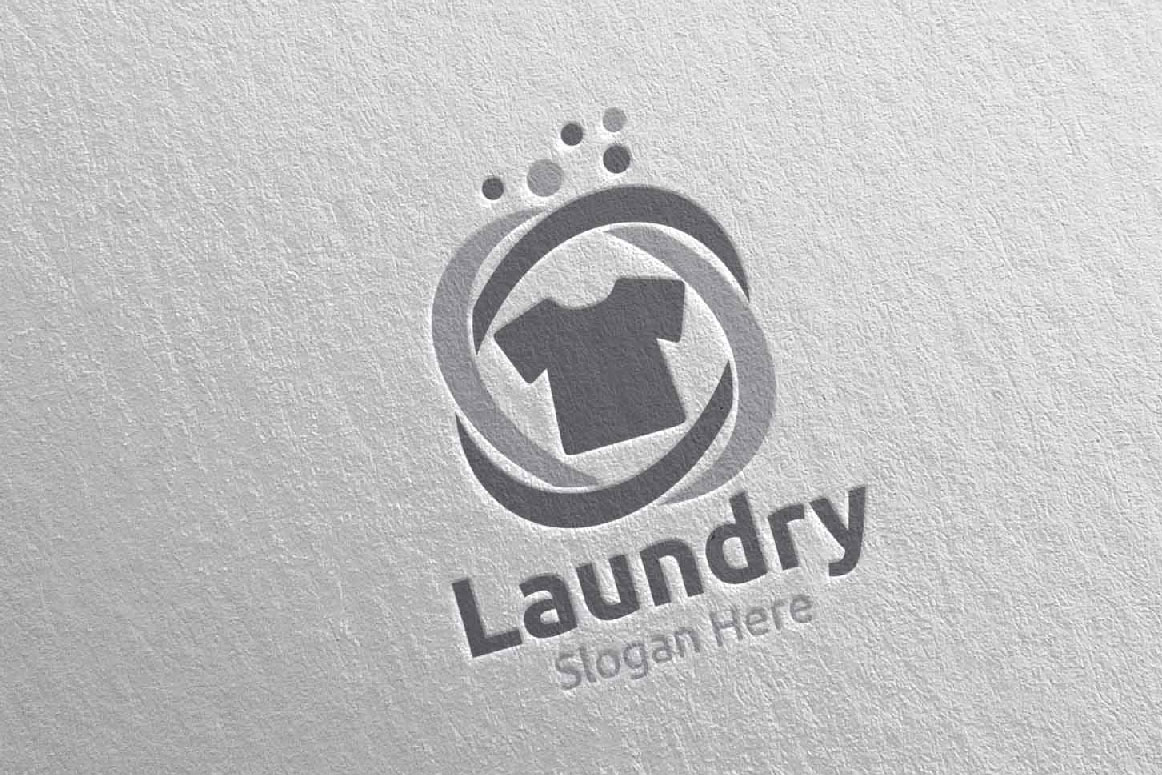 Download Шаблон логотипа "Laundry Dry Cleaners 5 Logo Template" / Laundry Dry Cleaners 5 Logo Template - Шаблон логотипа на тему графика laundry,hangers,washing,bulb,fresh,hanger,service,clean,tshirt,wash,dress,clothes,water,logo,softener,bubble,eco,green,shirt