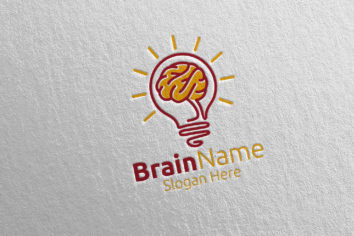 Download Шаблон логотипа "Idea Brain with Think Idea Concept 14 Logo Template" / Idea Brain with Think Idea Concept 14 Logo Template - Шаблон логотипа на тему графика brain,logo,data,electronic,internet,computer,web,brainstorm,brainwash,programmer,tech,technology,media,multimedia,psychology,artificial intelligence,it,mechanic,mind,idea