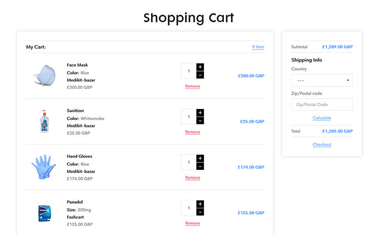 Medikit Bazar The Medicine Medical Equipments Premium Shopify Theme #145311