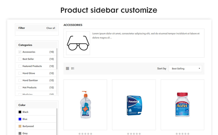 Medikit Bazar The Medicine Medical Equipments Premium Shopify Theme #145311