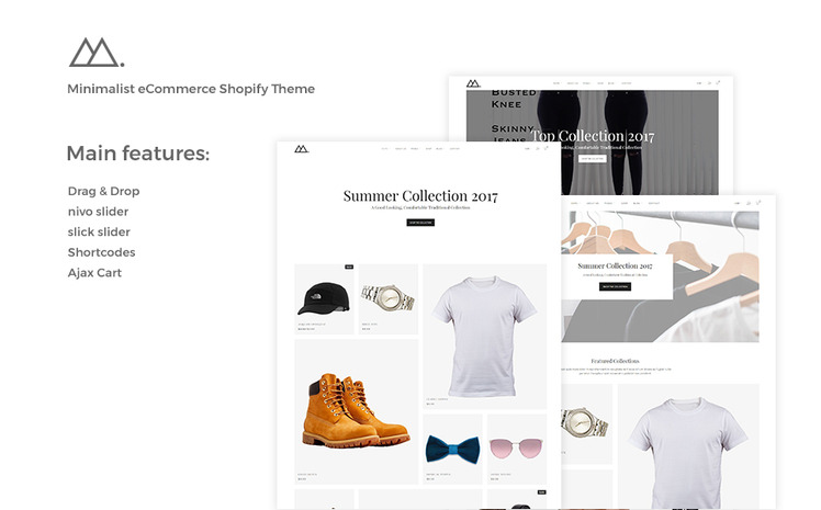 Mira Minimal Shopify Theme #68270