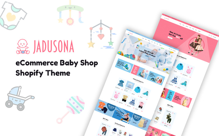 Jadusona Baby Shop Shopify Theme #73918