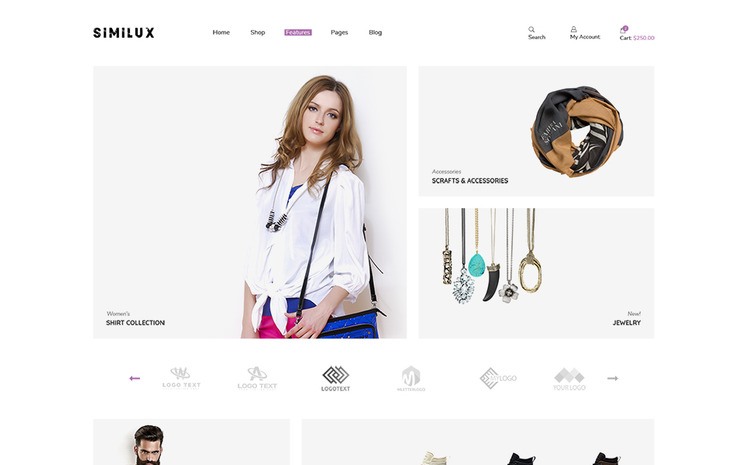 Similux Minimal Shopify Theme #86945