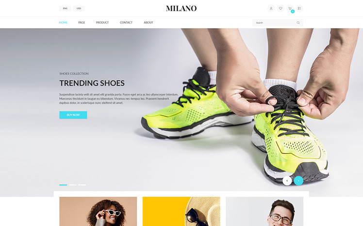 Milano Fashion Accessories Shopify Theme #156701