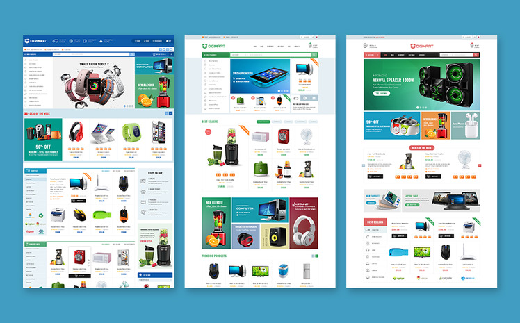 Digimart Electronics Mega Shop Shopify Theme #157402