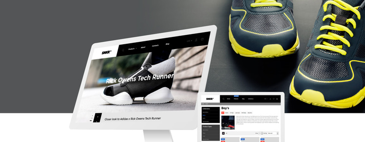 SNKR Sneakers Store Shopify Theme #68549-1