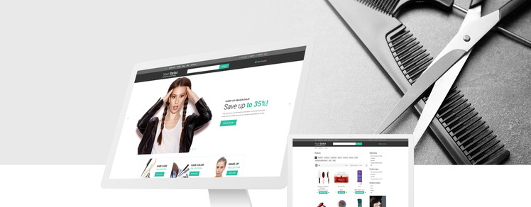 YourStylist Hair Salon Shopify Theme #68699-1