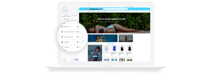 Swimwear Hut Swimwear Store Shopify Theme #69324-5
