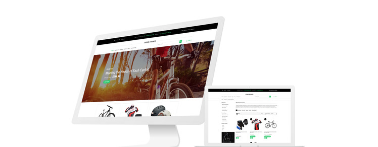 Bike Store Responsive Shopify Theme #71319-1