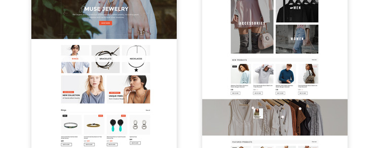 Muse Jewellery Fashion Responsive Shopify Theme #71512-3