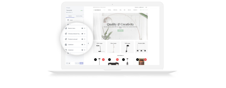 Electricum Lightening Store Shopify Theme #71961-5