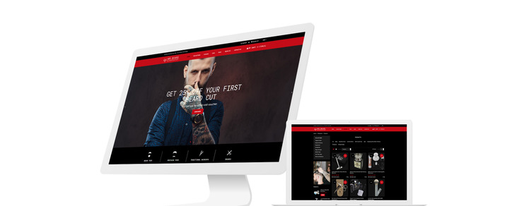 Mr Beard Brutal Barbershop Shopify Theme #73211-1