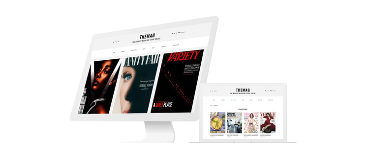 Themag Magazine Store Ready To Use Shopify Theme #74624-1