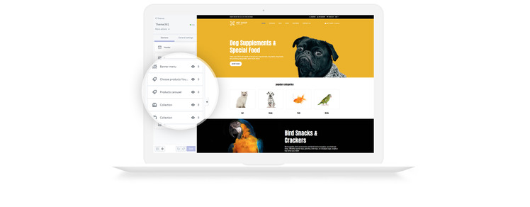 White Tee Clothing Responsive Practical Shopify Theme #76332-4