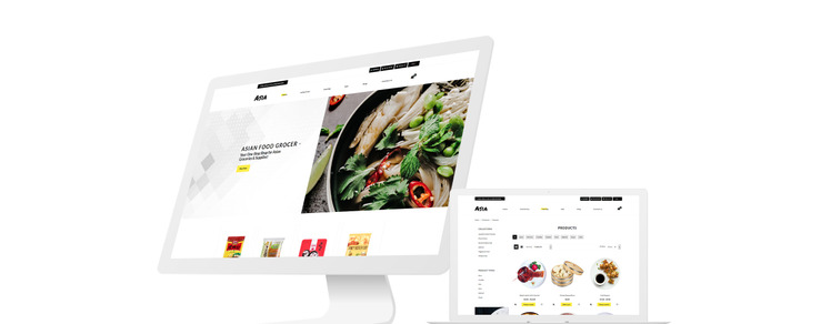 Asia Asian Food Online Store Clean Shopify Theme #78239-1