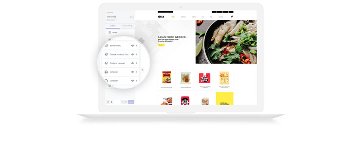 Asia Asian Food Online Store Clean Shopify Theme #78239-5