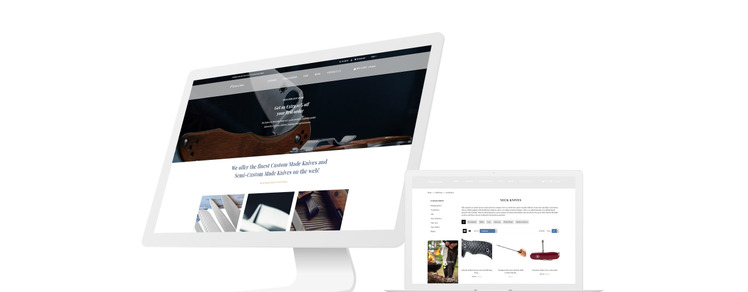 Knives and Weapons Store Clean Shopify Theme #79015-1