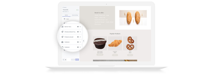 Patisseries Bakery Store Shopify Theme #85486-5