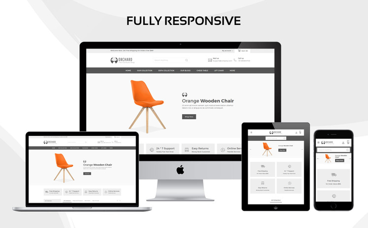 Orchard The Furniture Store Responsive Shopify Theme #84424