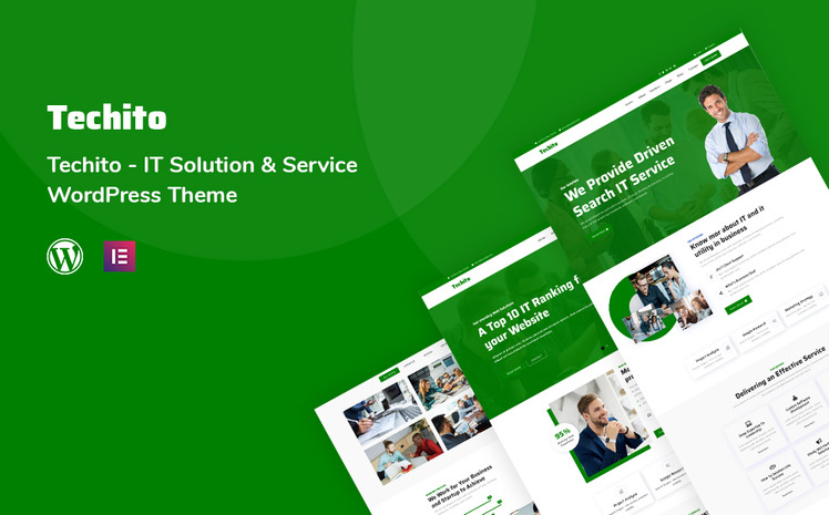 Techito - IT Solution and Service WordPress Theme #116138