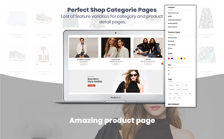 Midelrs Fashion eCommerce Shopify Theme #90627