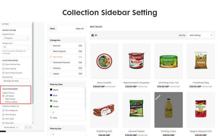Dailytown The Grocery Food Responsive Premium Shopify Theme #107443