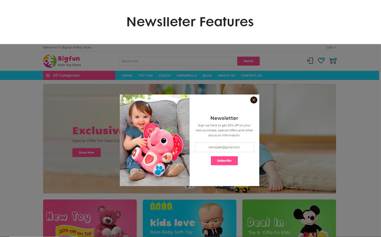 Big Fun The Kids Toy Store Shopify Theme #107578