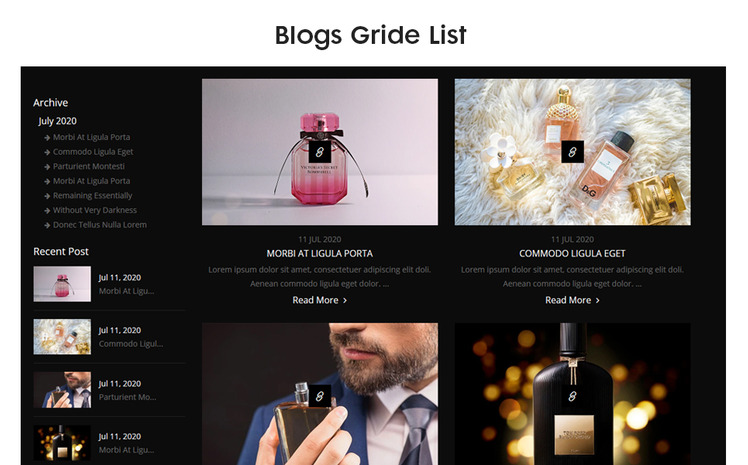 Calveen The Perfume Responsive Shopify Theme #108976