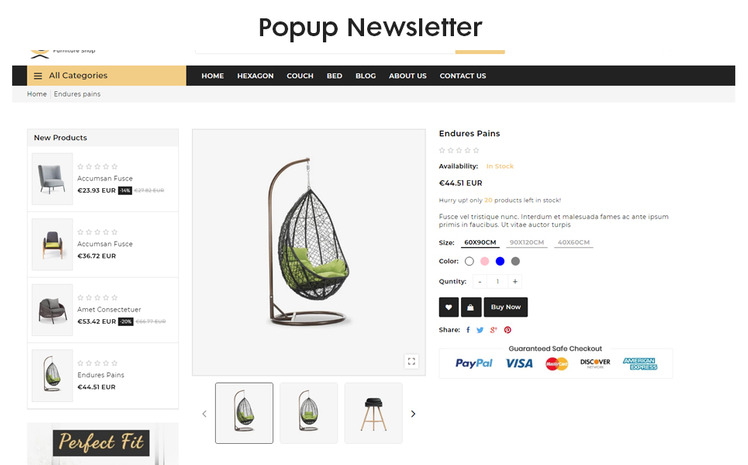 nine The Furniture Interior Premium Shopify Theme #109405