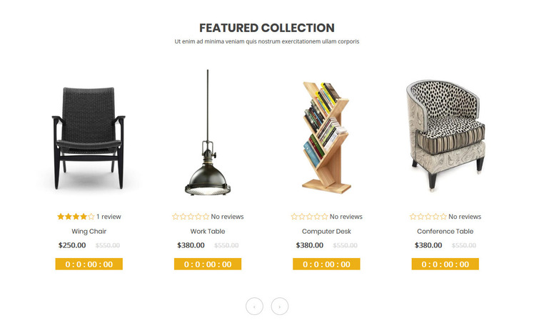 Navana Furniture Interior Shopify Theme #85750
