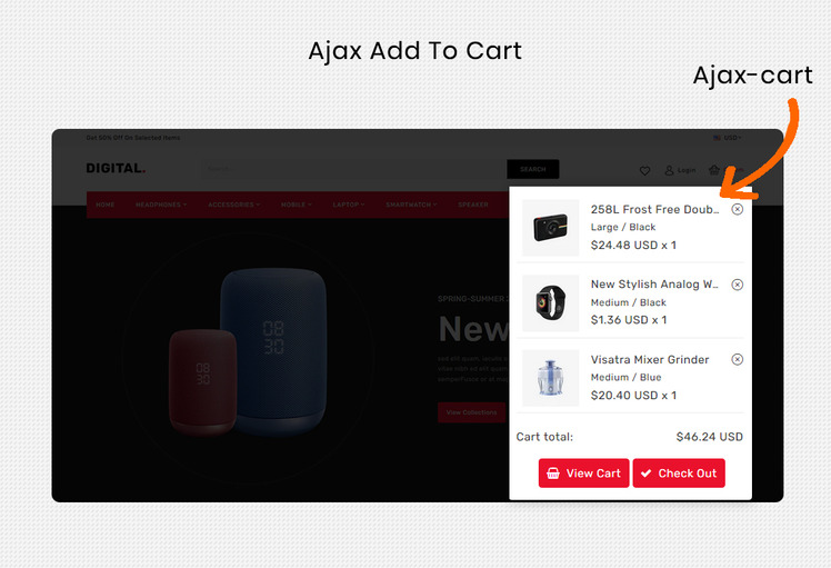 Digital Multipurpose Electronics Shopify Theme #152636