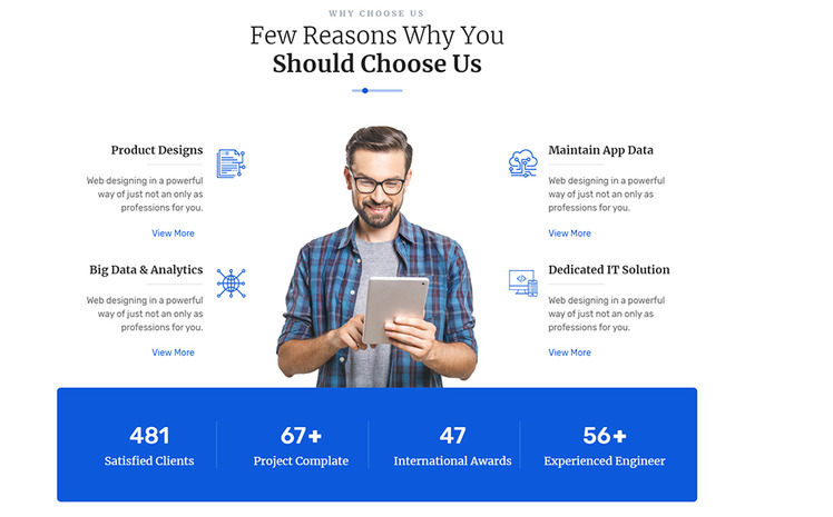 IT-Tech IT Solution & Technology WordPress Theme #98853
