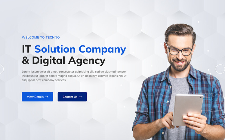 Techno - Best IT Solution & Multi-Purpose HTML5 Template + RTL #101273