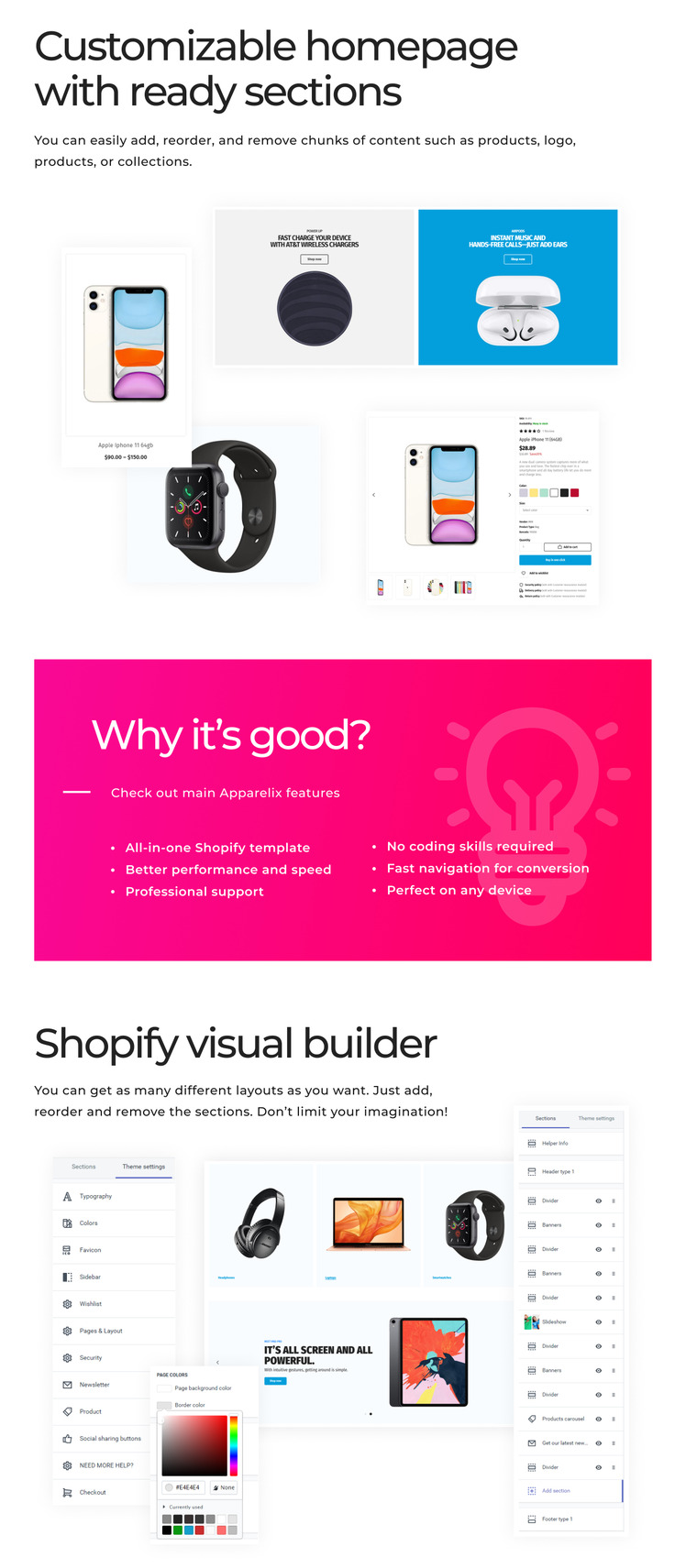 Electronics Shop on Shopify Apparelix Shopify Theme #94005-2
